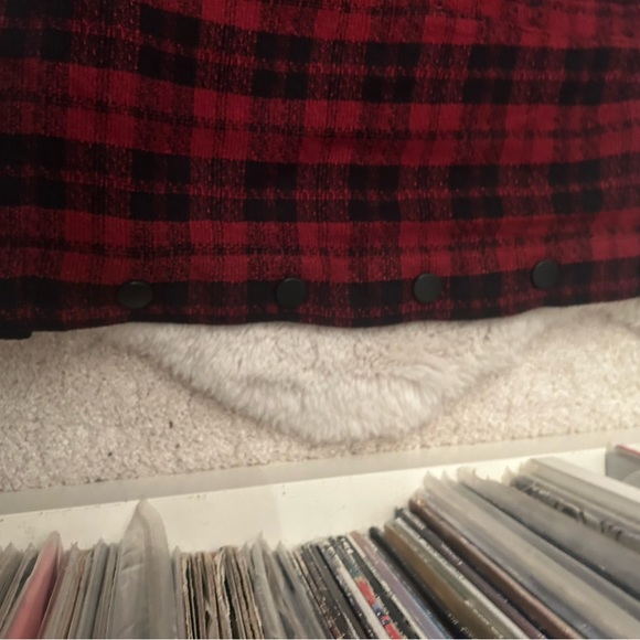 Red plaid check skirt - FREE w/ purchase - Picture 2 of 4